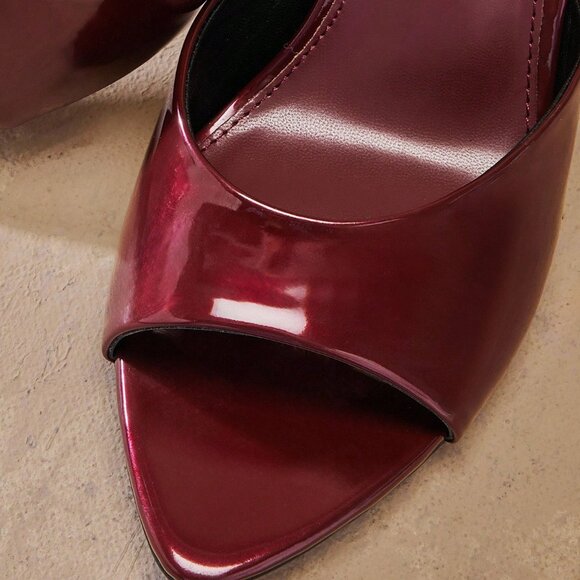 Red Violet Party Women's Pointed Toe High Heel Stiletto - Picture 4 of 6